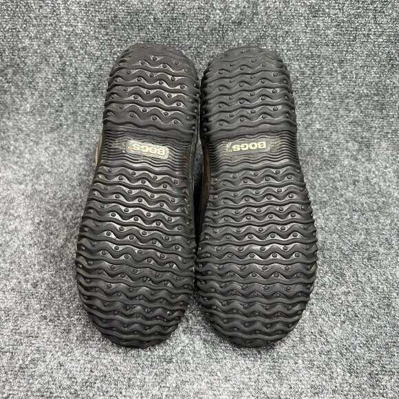 Bogs Classic Mid Mumsie Boots Women's 8 Grey Green Waterproof Work Farm Chore - Picture 13 of 16